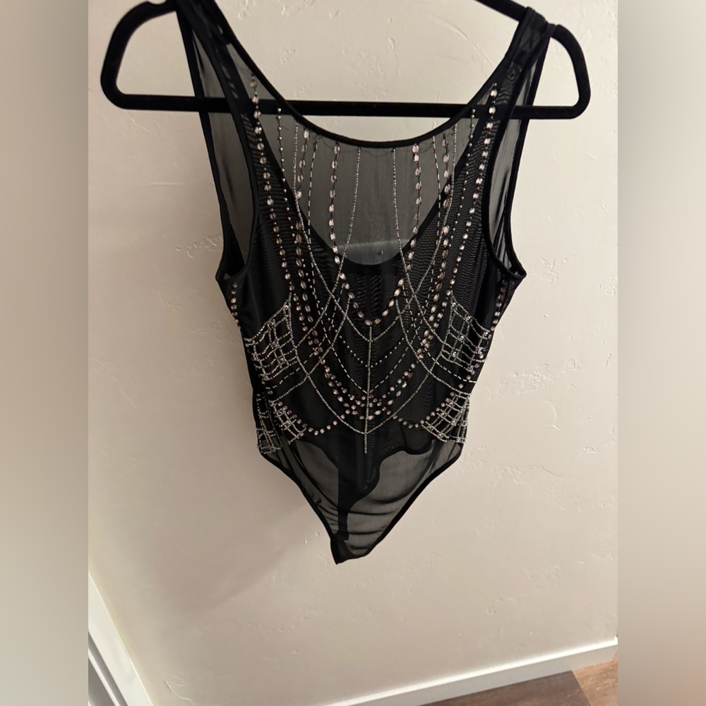 BKE Boutique Bling Bodysuit